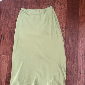 Reformation silk Skirt